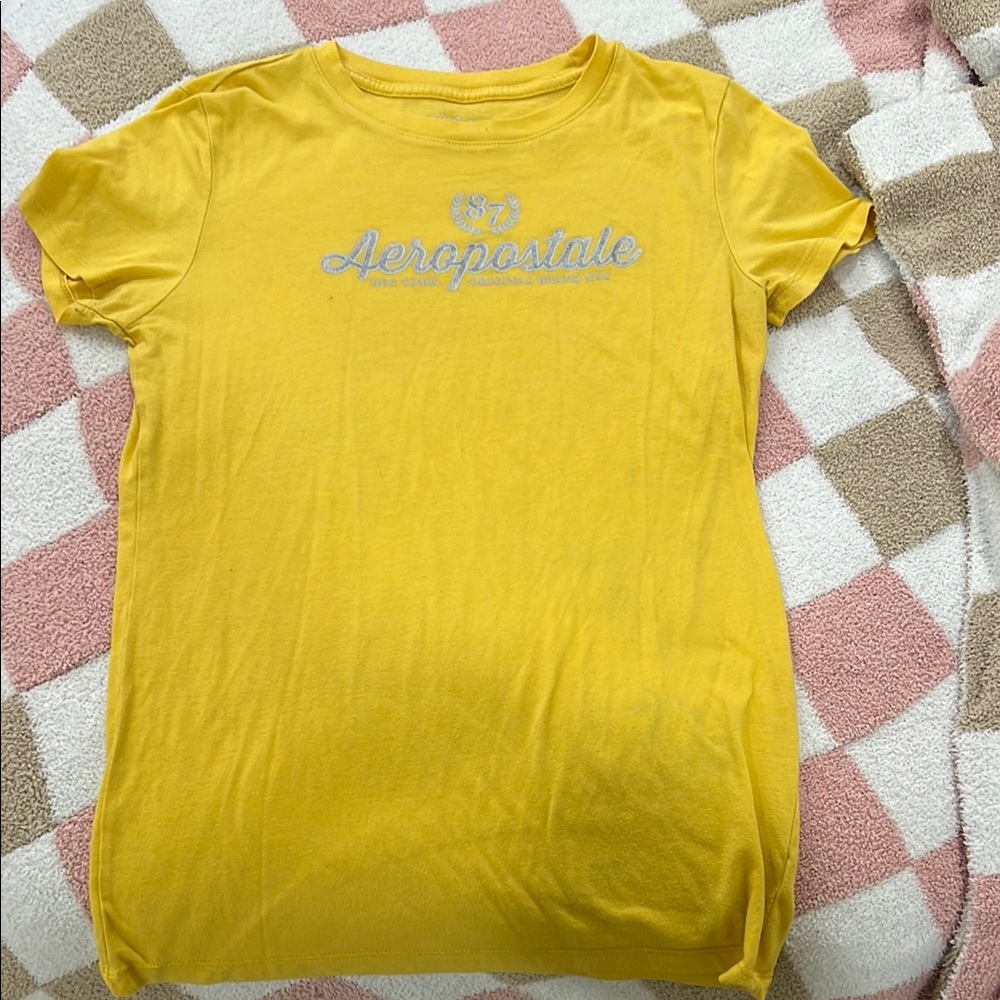 Aeropostale Yellow T-Shirt